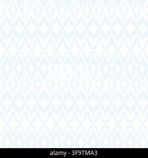 Light Blue Argyle Knitting Grid seamless pattern design for fashion and home textiles, graphics, knitwear and backgrounds Stock Vector