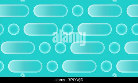 Gradient illustration of assorted pills, tablets, and capsules creating a modern medical background. Suitable for pharmaceutical, healthcare, medicati Stock Vector