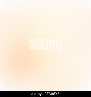 Warm yellow gradient blends with cream watercolor overlay and beige background creating a smooth pale backdrop for text and design layouts Stock Vector