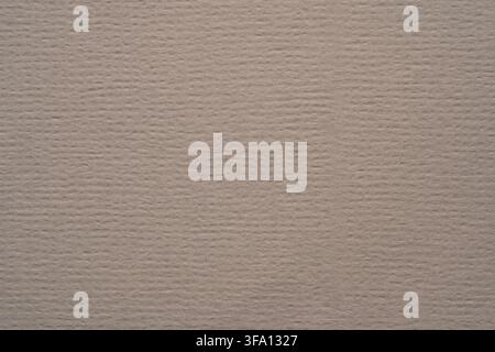 Subtle beige paper texture with a soft fibrous surface, creating an understated abstract background for minimalist wallpaper, design mockups, statione Stock Photo