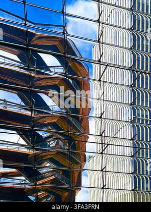 The Vessel at Hudson Yards, Manhattan, New York, USA. Stock Photo