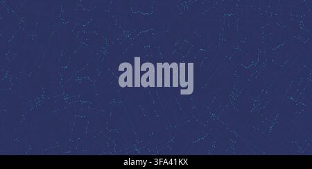 Abstract transportation background. Digital graphic travel planning and map navigation concepts. Background concept backdrop with particles dots Stock Vector