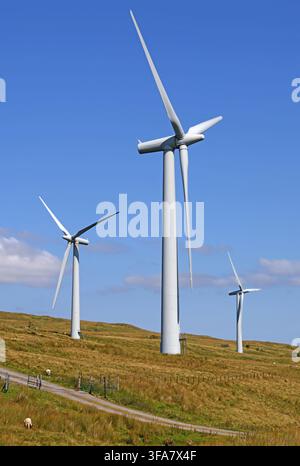Lambrigg Windfarm Ventient Energy. Stock Photo