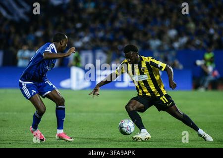 AEK Athens' Aboubakary Koita during the UEFA Champions League match at ...