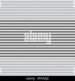 Grey Horizontal Striped seamless pattern design for fashion and home textiles, graphics and backgrounds Stock Vector