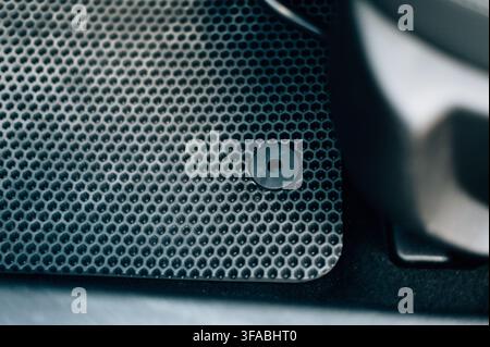 Rubber mat in the car Stock Photo