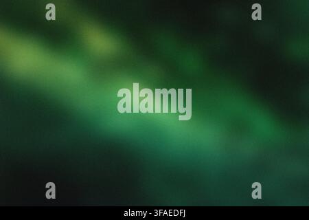 Green Grainy Gradient Futuristic Texture Background Stock Photo