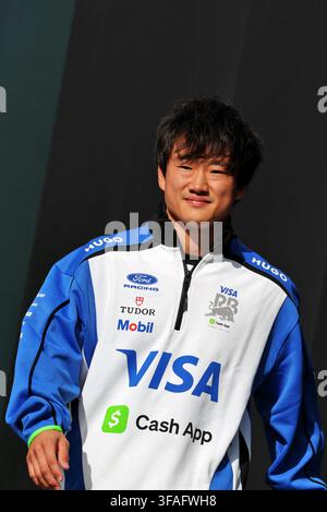 racing-bulls-driver-yuki-tsunoda-at-the-mascot-circuit-zandvoort