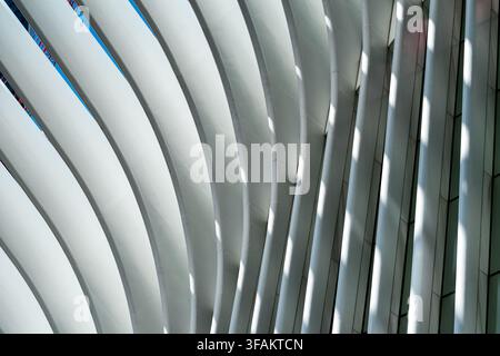 Abstract white metal background Stock Photo