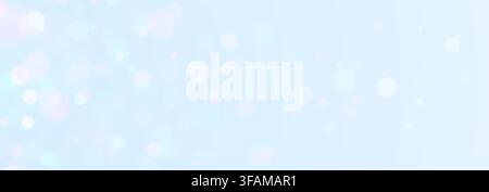 Blurry magic light bokeh background. Dreamy flying glowing sparkle wallpaper. Defocused falling dust particles backdrop. Blurred glitter spark confetti glare. Fairy shining snow boke effect. Vector Stock Vector