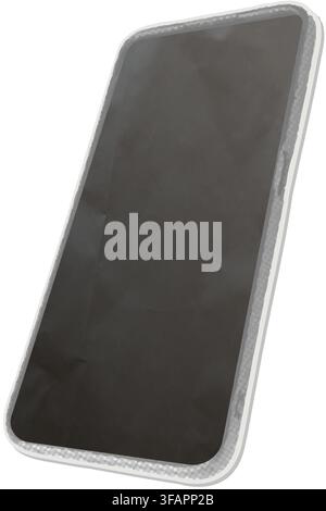 Vector isolated smartphone Stock Vector