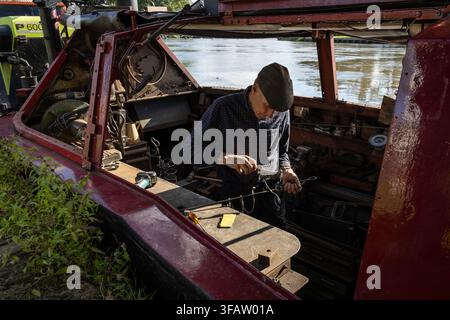 Brian Greaves, Blacksmith Stock Photo
