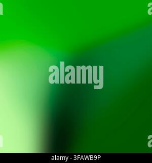 Abstract background with a smooth gradient of green hues, transitioning from light to dark, ideal for various design applications and creative project Stock Photo