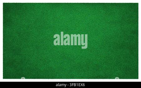 Artificial football field grass texture isolated on transparent background Stock Photo