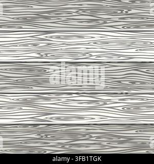 White Wooden Board Texture. Vector background illustration. Stock Vector