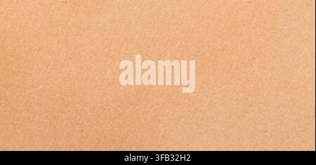 Brown kraft paper displaying a natural textured surface suitable for backgrounds Stock Photo