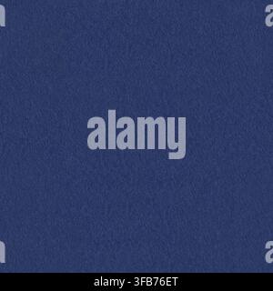 Dark blue felt fabric texture photographed close up, a seamless square background of soft navy wool cloth with fine fibres and even matte surface Stock Photo