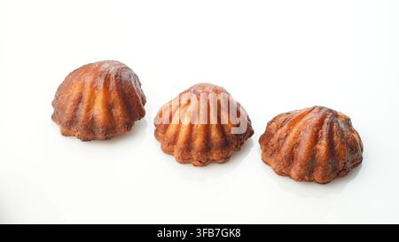 Butter Tteok or Buttertteok, made from sticky rice, chewy and buttery. Korean Cakes Stock Photo