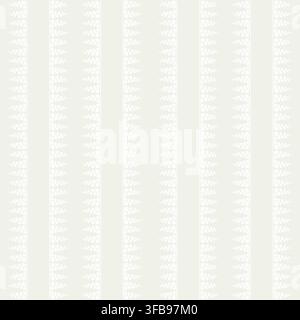 Minimal vertical stripe pattern with delicate botanical elements. Soft and modern look for wallpaper and fabric. Stock Vector