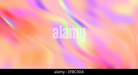 Abstract blurred peach and pink gradient background with soft orange grain texture. Stock Vector