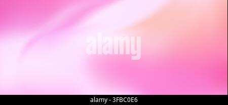 Abstract blurred peach and pink gradient background with soft orange grain texture. Stock Vector