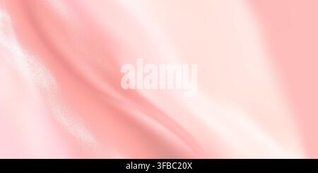Abstract blurred peach and pink gradient background with soft orange grain texture. Stock Vector