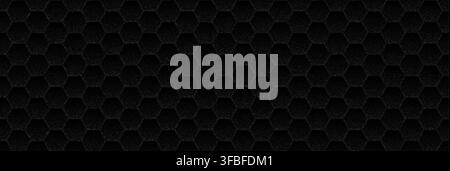 Corporate pattern subtle and background abstract seamless with dreamy grid hexagon. Website diamond lines and night halftone vector with charcoal glow Stock Vector