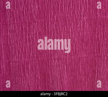 Red corrugated paper texture, full frame Stock Photo