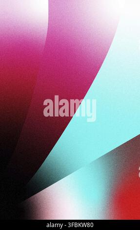 Abstract background with red gradient, noisy texture Stock Photo