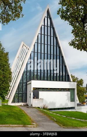 Arctic Cathedral, Tromso, Norway Stock Photo