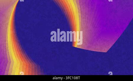 Vibrant Abstract Background with Curved Gradient Shapes, Texture Effects, and Grid Patterns. Template for Sports or Event Banner and Poster Design Stock Vector