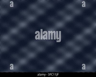 Blue Halftone Dot Pattern Background with Soft Abstract Gradient and Light Texture Stock Vector