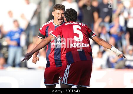 Nicolai Remberg, Martin Adeline (HSV Hamburg) Hamburg, October 4, 2026 ...