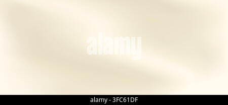 Neutral ombre, warm beige cream and champagne gradient background, pastel skin and pearl texture bg. Soft abstract beige surface with smooth flowing color gradation. Elegant backdrop with gentle tones Stock Vector