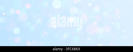 Blurry glowing light bokeh background. Dreamy shimmer sparkle wallpaper. Defocused falling flying dust particles backdrop. Blurred glitter spark confetti glare. Vector fairy magic shining boke effect Stock Vector