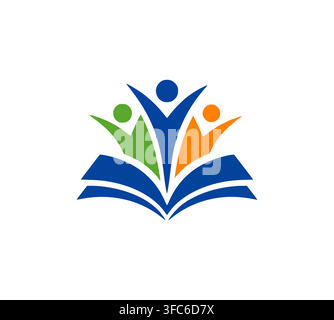 Student Community Education Logo Vector Design Stock Vector
