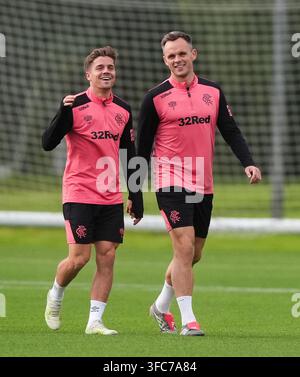 Rangers Lawrence Shankland During A Training Session At Rangers rangers-lawrence-shankland-during-a-training-session-at-rangers