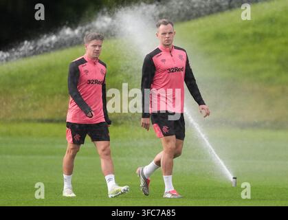 Rangers Lawrence Shankland During A Training Session At Rangers rangers-lawrence-shankland-during-a-training-session-at-rangers
