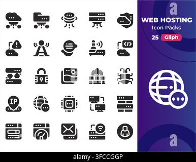 Dark silhouettes show tech and internet symbols Stock Vector