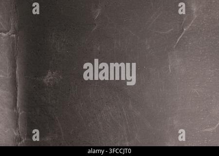 Dark Grey Card Paper Texture Close Up Macro Scratched Surface Background Materials Stock Photo