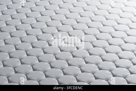 Gradient-colored hexagonal texture background, 3d rendering. 3d illustration. Stock Photo