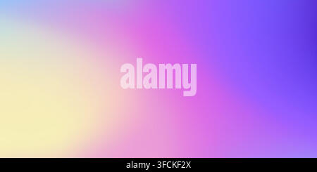 Hologram gradient background with smooth dreamlike color transition flowing. Dreamlike rainbow iridescent foil with pearlescent surface for beauty bra Stock Vector