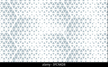 Abstract geometric pattern. Seamless vector background. White and blue halftone. Graphic modern pattern. Simple lattice graphic design Stock Vector