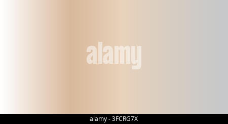 Abstract beige gradient background with soft lighting effect Stock Vector