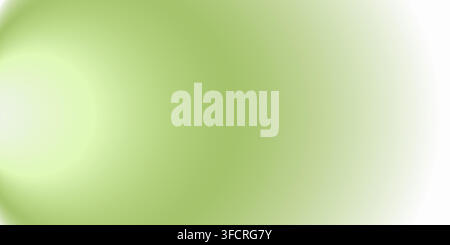 Abstract soft green and white gradient background Stock Vector