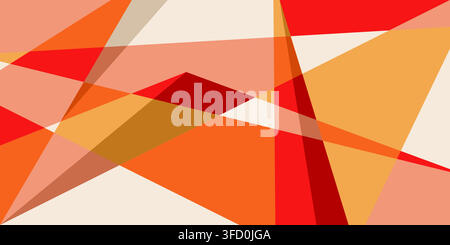 Geometric Colorful Abstract Background Vector Stock Vector