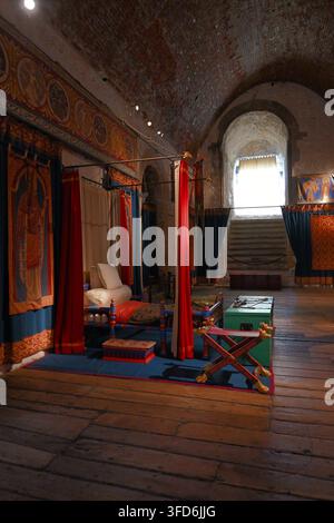 Royal chambers at Dover Castle, England UK Stock Photo