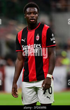 AC Milan's Alphadjo Cisse during the Serie A soccer match between Ac ...