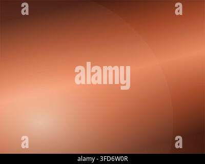 Warm Brown Orange Abstract Glow Background with Soft Gradient Light and Elegant Luxury Texture Stock Vector