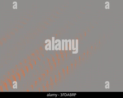 Abstract digital background featuring soft blurred gradients of muted grey and warm orange tones Stock Vector